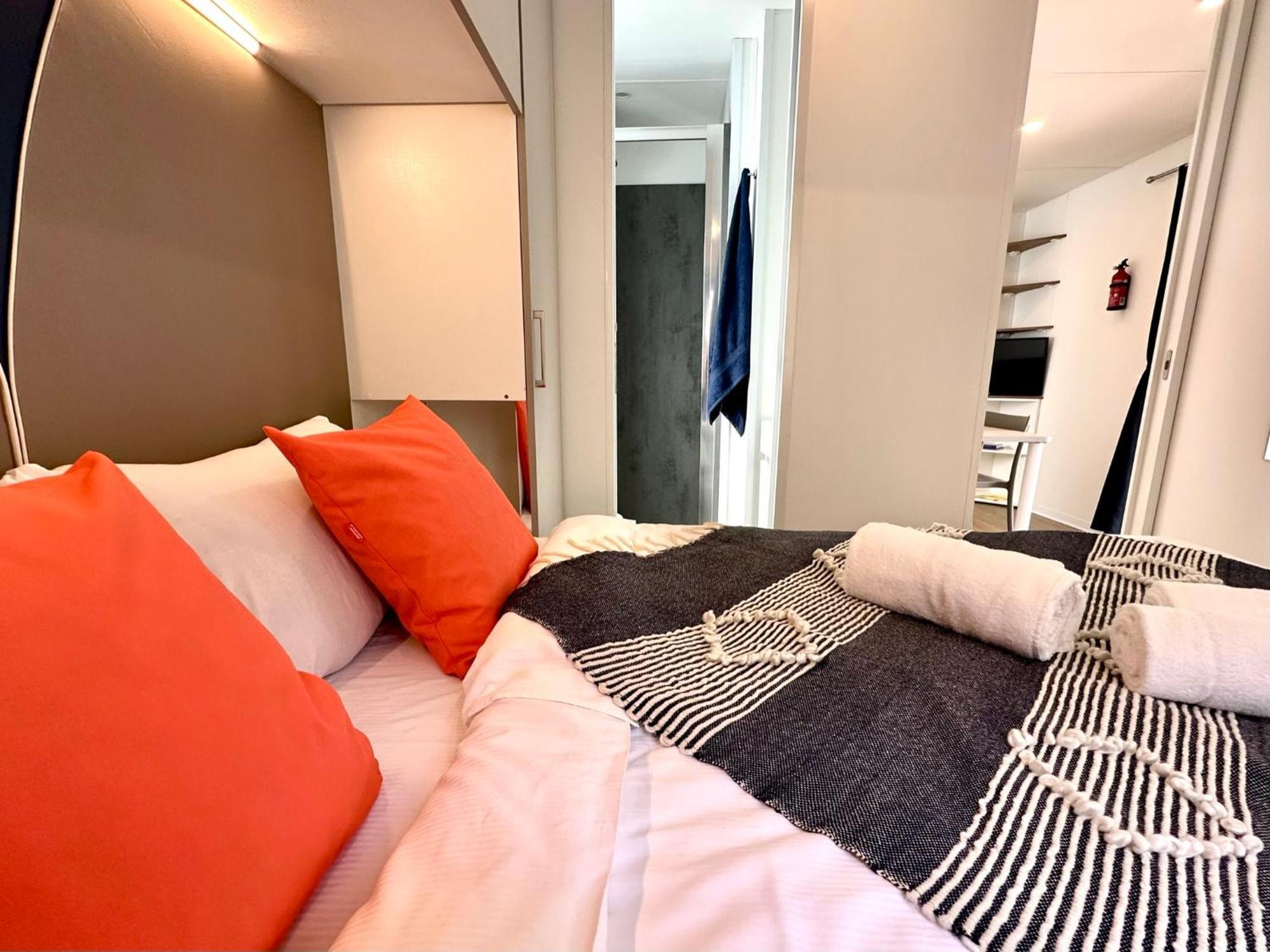 Estivo Premium Deluxe Mobile Homes On Camping Del Sole Village Iseo Exterior foto